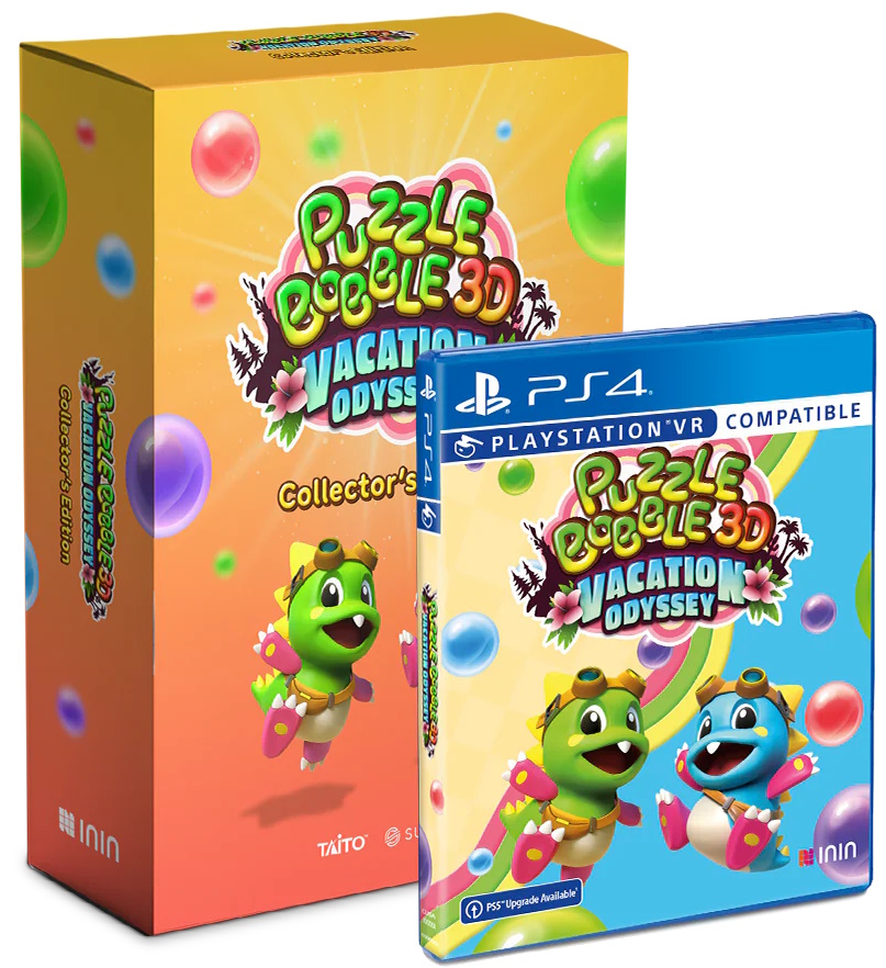 Игра Puzzle Bobble 3D Vacation Odyssey PlayStation 4 полностью на иностранном языке 13690₽