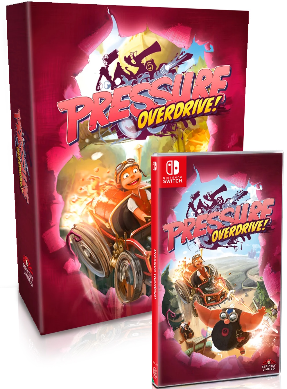 

Игра Pressure Overdrive Collector's Edition (Nintendo Switch, русские субтитры), Pressure Overdrive Collector's Edition