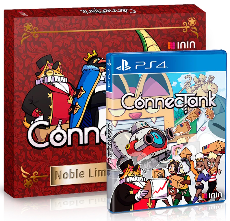

Игра ConnecTank Noble Limited Edition (PlayStation 4, полностью на иностранном языке), ConnecTank Noble Limited Edition