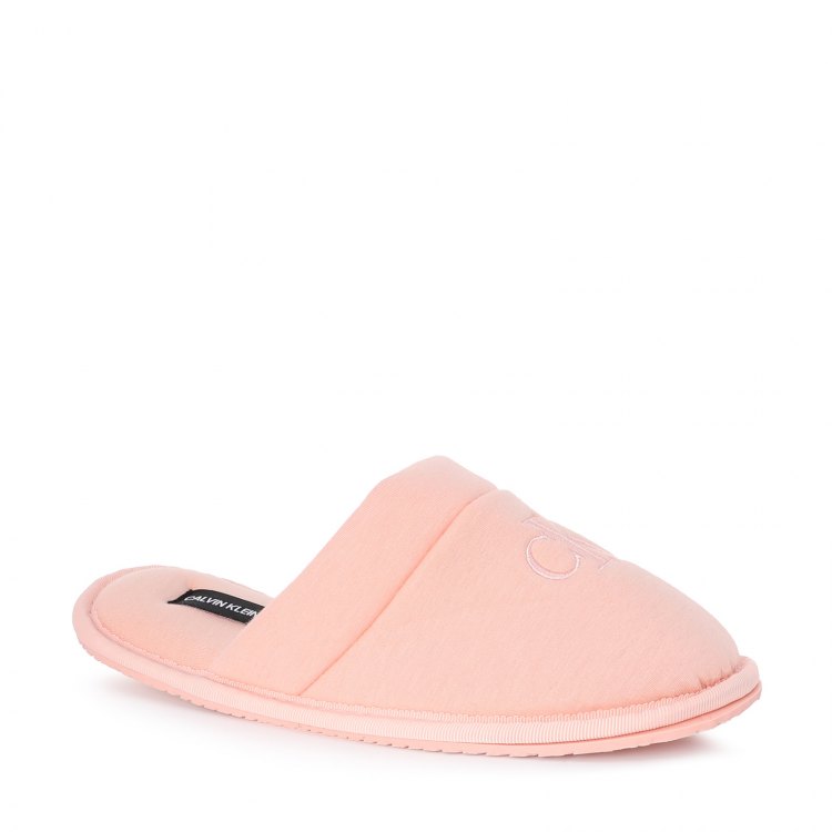 фото Женские тапочки calvin klein jeans home slipper yw0yw00478 цв. светло-розовый 41 eu