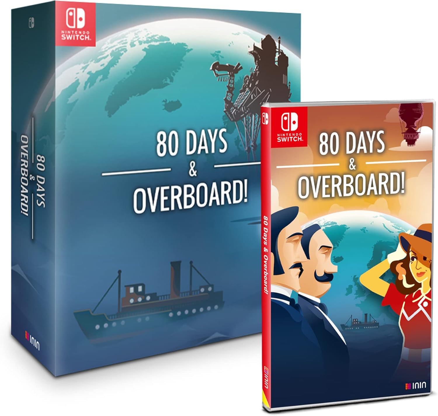 Игра 80 Days and Overboard NS полностью на иностранном языке 10990₽