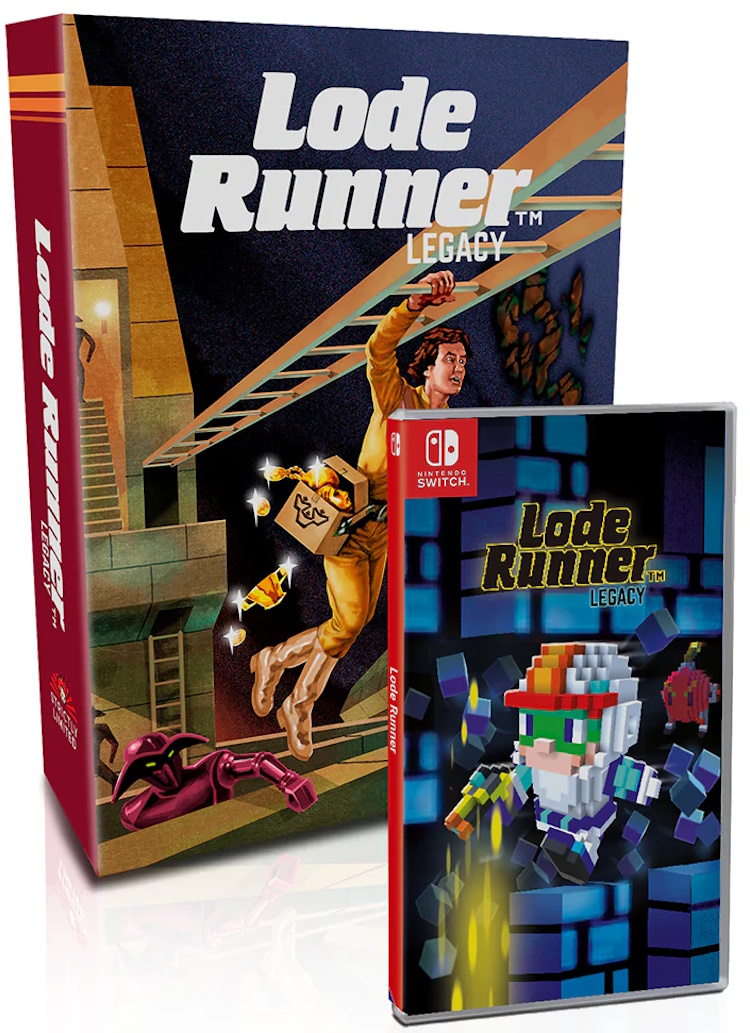 

Игра Lode Runner Legacy Collector's Edition (NS, полностью на иностранном языке), Lode Runner Legacy Collector's Edition