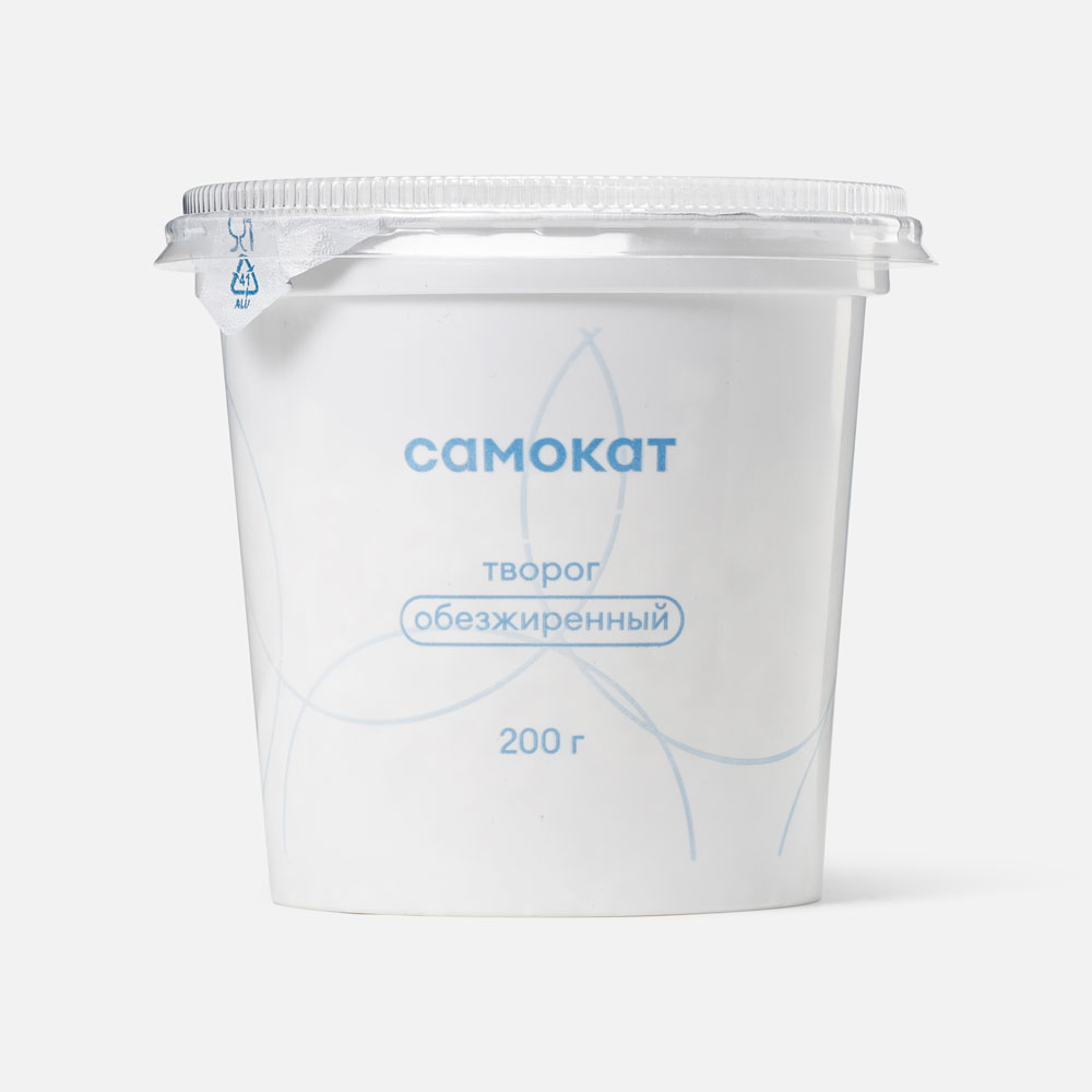 

Творог Самокат обезжиренный, 200 г