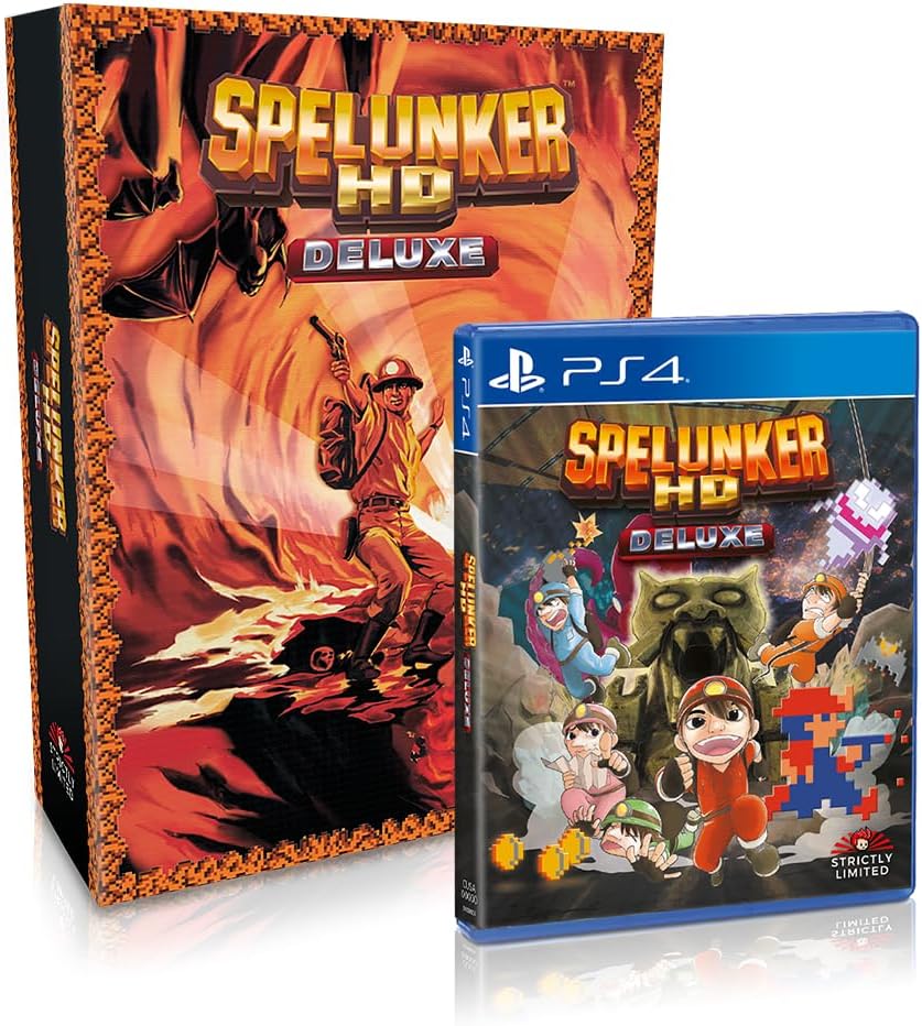 Игра Spelunker HD Deluxe Collector's Edition (PS4, полностью на иностранном языке)