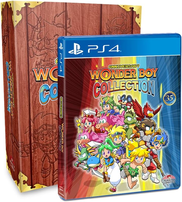 

Игра Wonder Boy Anniversary Edition (PlayStation 4, полностью на иностранном языке), Wonder Boy Anniversary Edition
