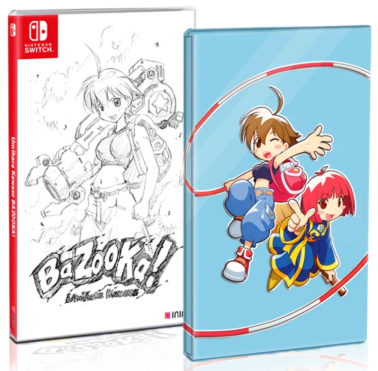 

Игра Umihara Kawase BaZooKa (NS, полностью на иностранном языке), Umihara Kawase BaZooKa Steelbook Edition