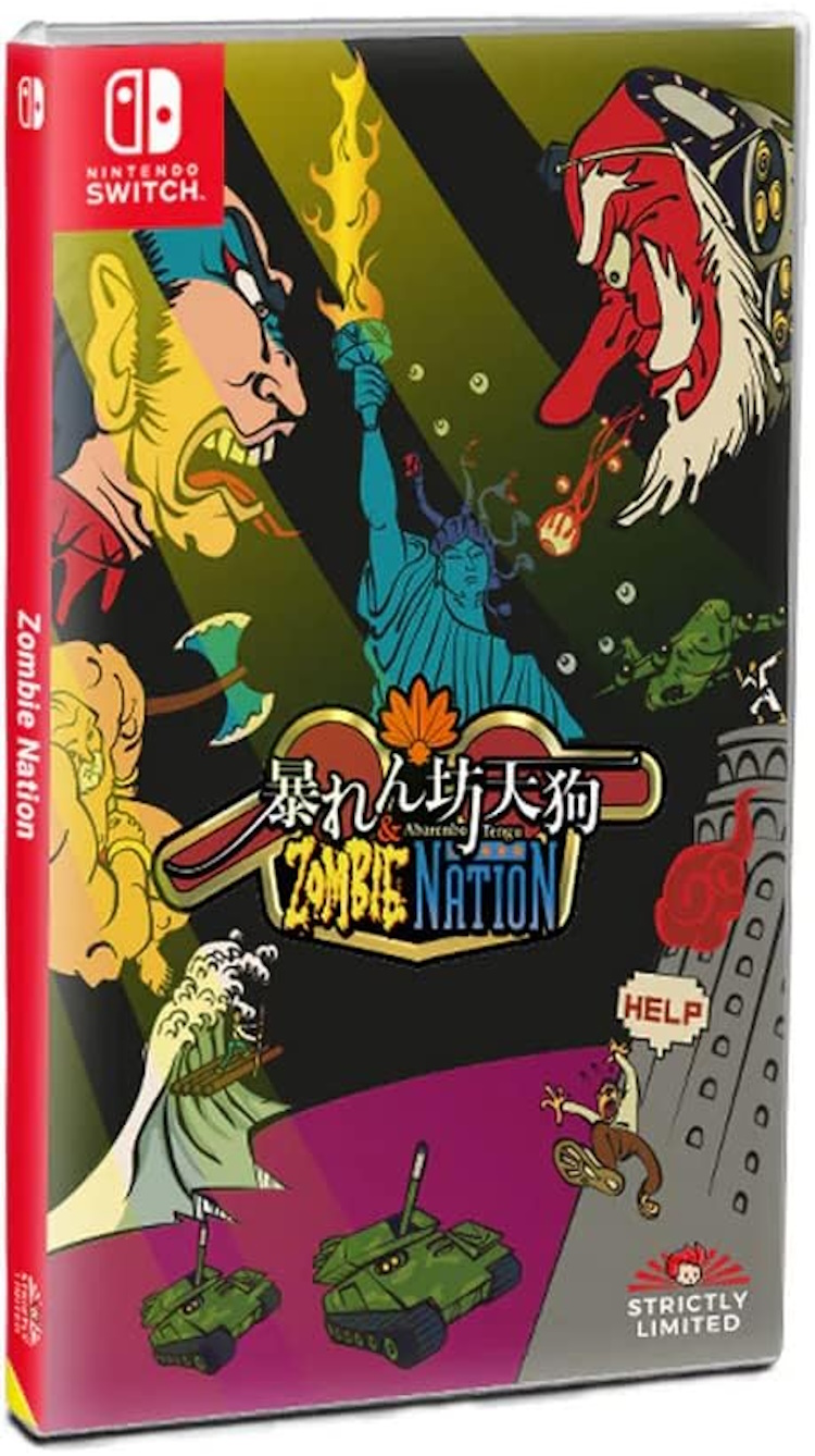 

Игра Abarenbo Tengu & Zombie Nation (Nintendo Switch, полностью на иностранном языке), Abarenbo Tengu & Zombie Nation