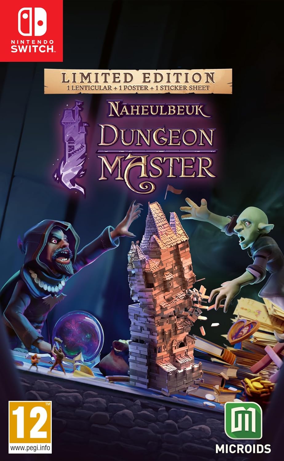 Игра Naheulbeuk's Dungeon Master Limited Edition (Nintendo Switch, русские субтитры)