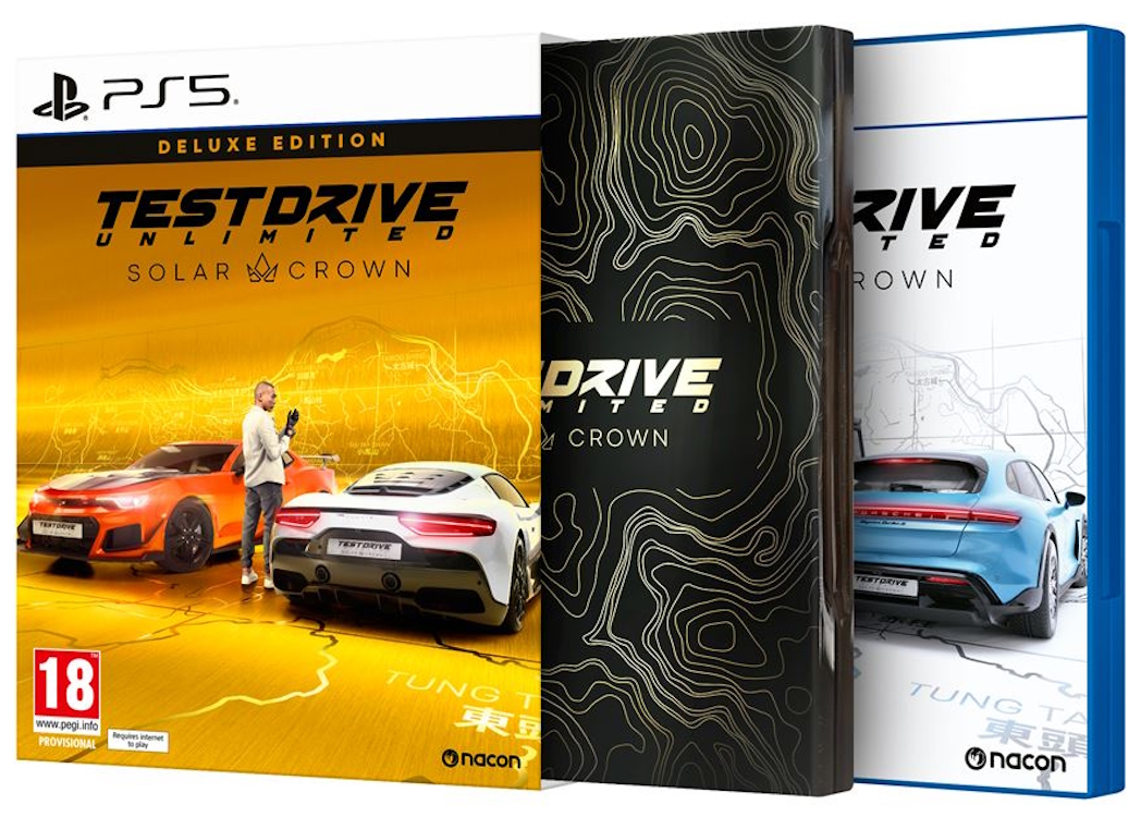 Игра Test Drive Unlimited Solar Crown Deluxe Edition (PlayStation 5, русские субтитры)