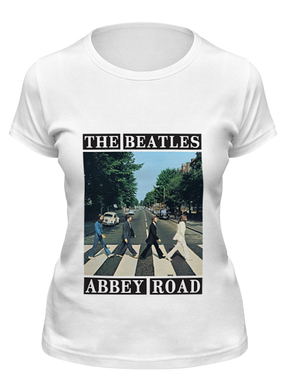 

Футболка женская Printio The beatles белая L, Белый, The beatles