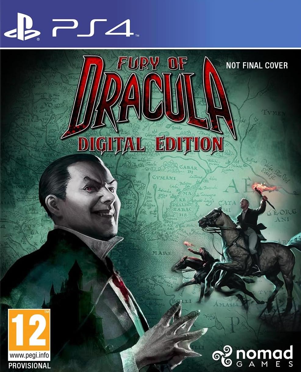 Игра Fury of Dracula Digital Edition (PlayStation 4, полностью на иностранном языке)