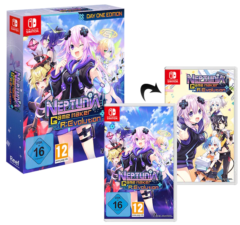 Игра Neptunia Game Maker REvolution NS полностью на иностранном языке 16290₽