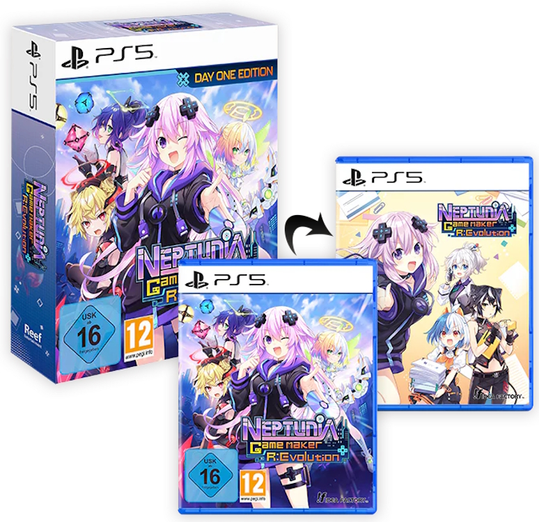 Игра Neptunia Game Maker R:Evolution (PS5, полностью на иностранном языке)