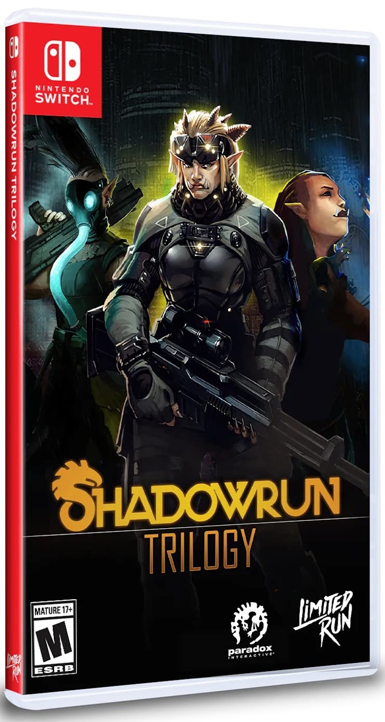 Игра Shadowrun Trilogy Nintendo Switch полностью на иностранном языке 10990₽