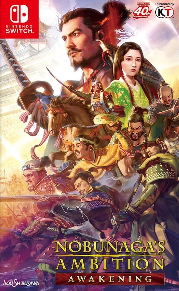 Игра Nobunagas Ambition Awakening Nintendo Switch полностью на иностранном языке 15290₽