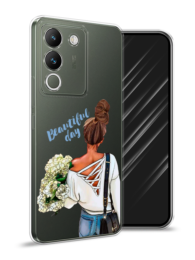 

Чехол Awog на Vivo V29e 5G "Beautiful day vector", Коричневый;белый;зеленый, 269650-1