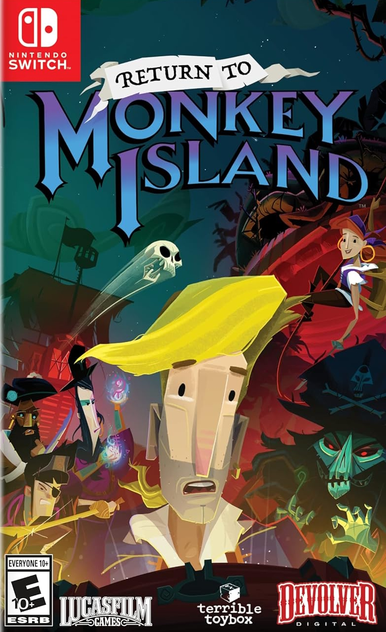 Игра Return to Monkey Island (Nintendo Switch, полностью на иностранном языке)