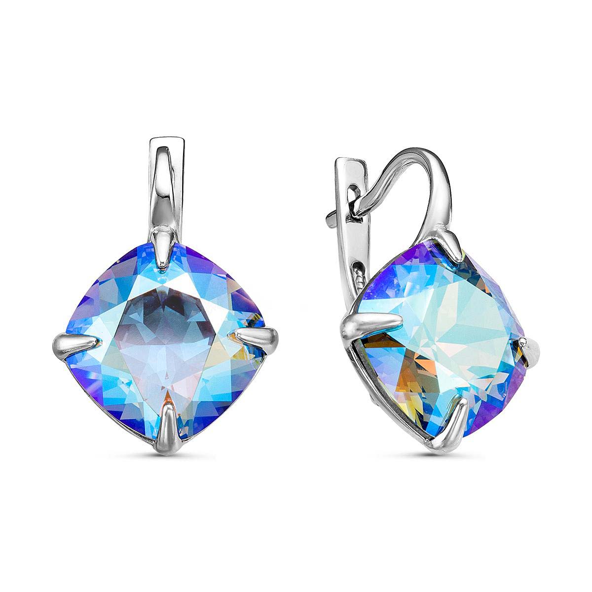 

Серьги из серебра ЯХОНТ Золотой 2699842, кристалл ювелирный, 2699842