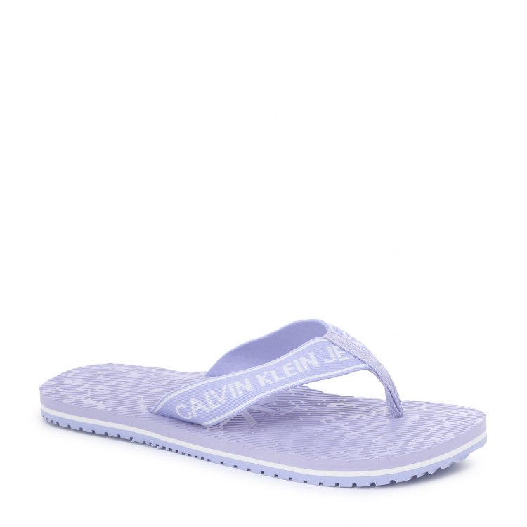 

Женские сланцы CALVIN KLEIN JEANS FLIP FLOP INSTITUTIONAL цв. светло-фиолетовый 41 EU, YW0YW00101