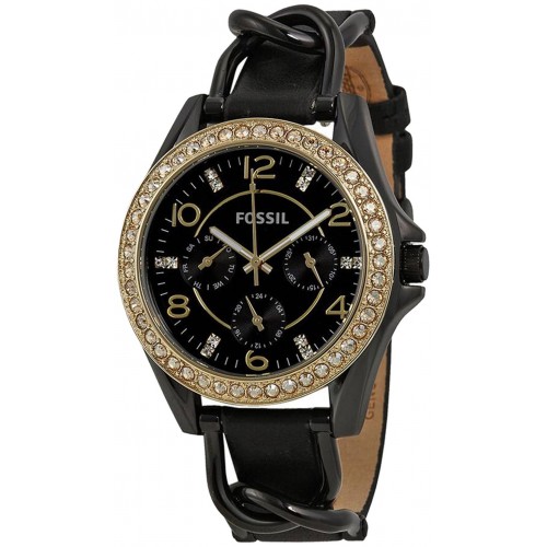 

Наручные часы женские Fossil ES3696 черные, ES3696