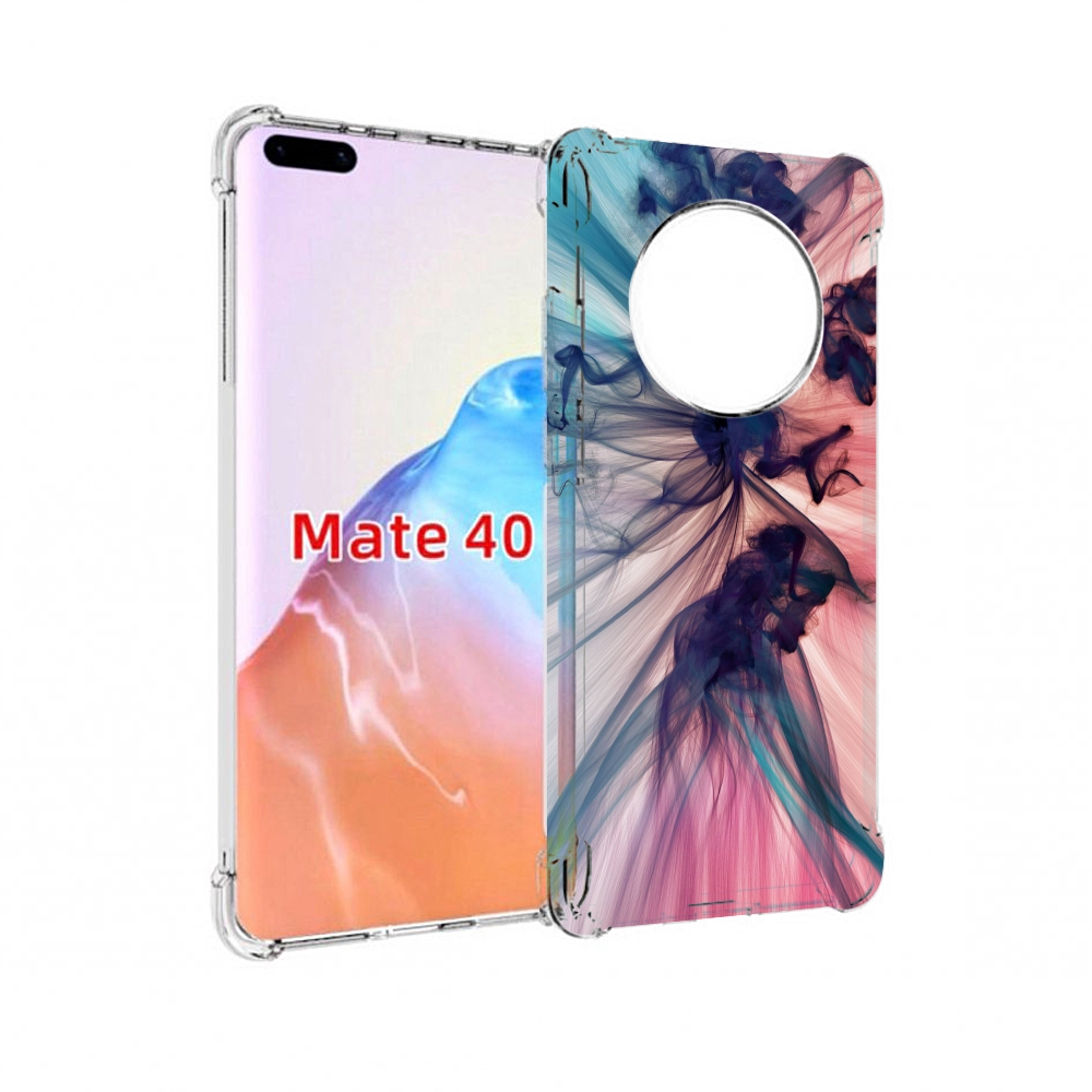 

Чехол MyPads Tocco для Huawei Mate 40 разноцветный дым, Прозрачный, Tocco