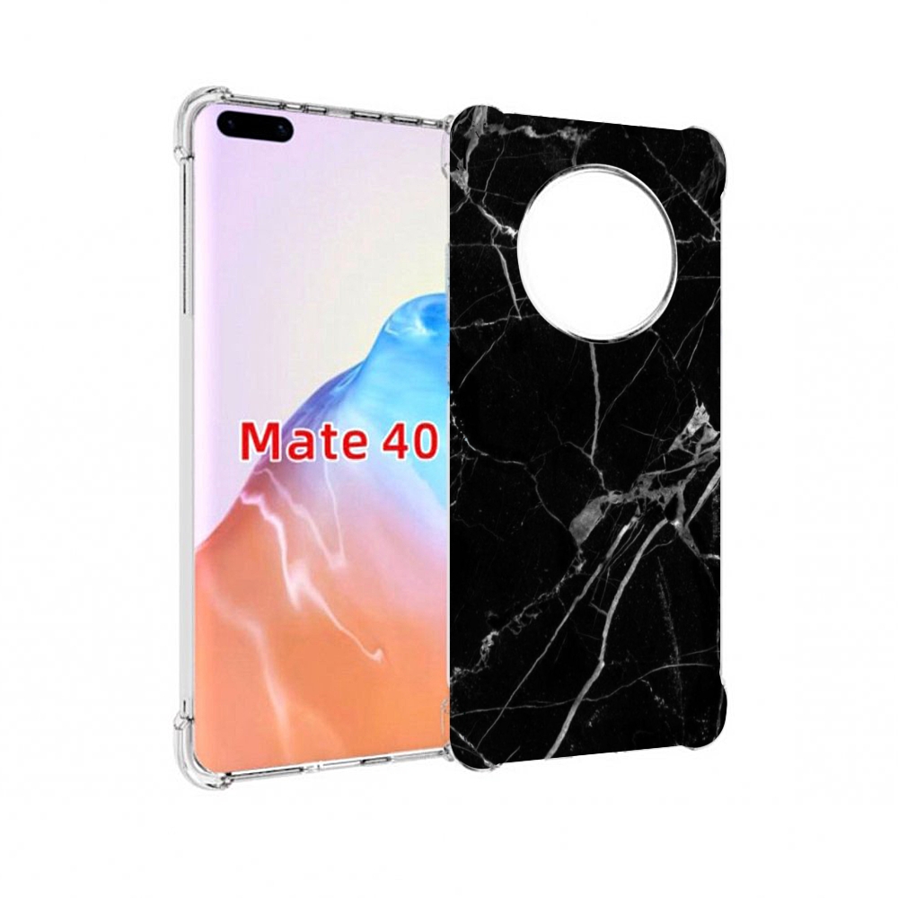 

Чехол MyPads Tocco для Huawei Mate 40 разбитое стекло, Прозрачный, Tocco