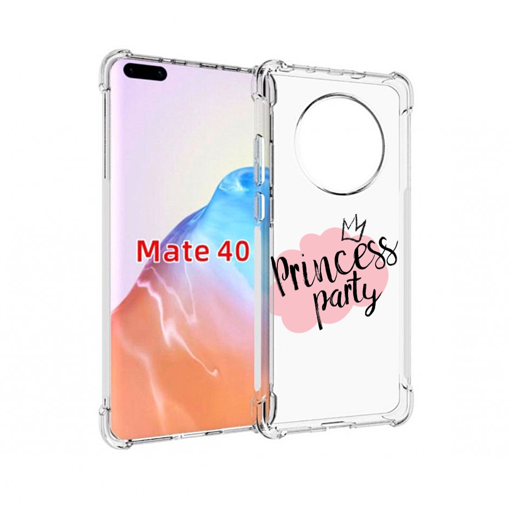 

Чехол MyPads Tocco для Huawei Mate 40 принцессная-вечеринка, Прозрачный, Tocco
