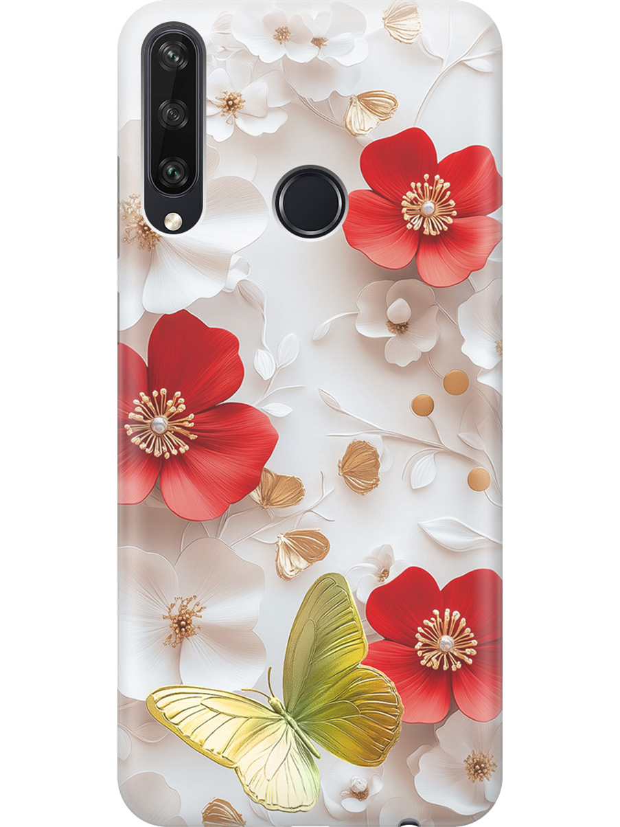 

Силиконовый чехол на Huawei Y6P с принтом "Золотая бабочка" прозрачный, Прозрачный;белый;золотистый;красный, 723101023