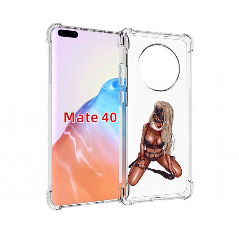 

Чехол MyPads Tocco для Huawei Mate 40 плохая-девушка женский, Прозрачный, Tocco