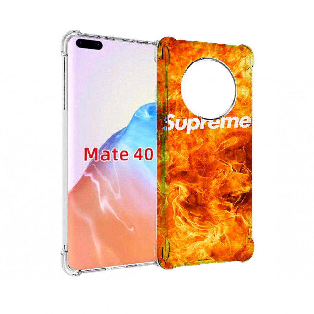 

Чехол MyPads Tocco для Huawei Mate 40 пламя-пламенное суприм, Прозрачный, Tocco