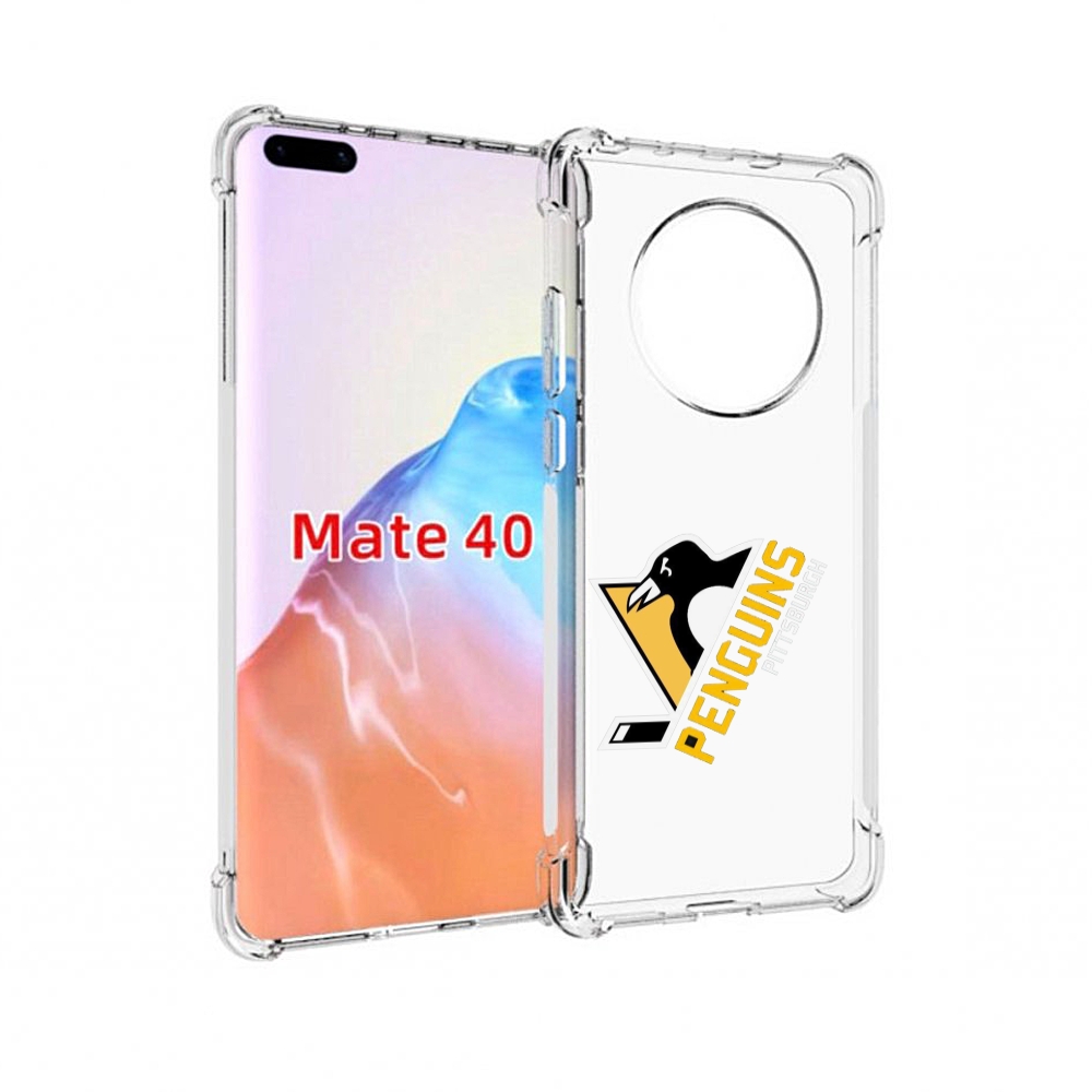 

Чехол MyPads Tocco для Huawei Mate 40 питтсбург пингвинс, Прозрачный, Tocco