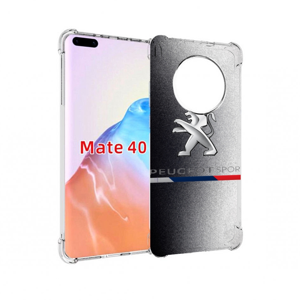 

Чехол MyPads Tocco для Huawei Mate 40-peugeot-1, Прозрачный, Tocco