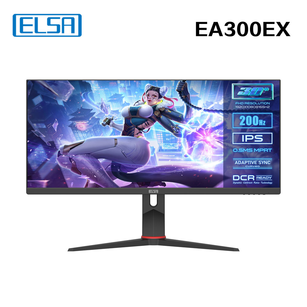 Монитор ELSA EA300EX Black