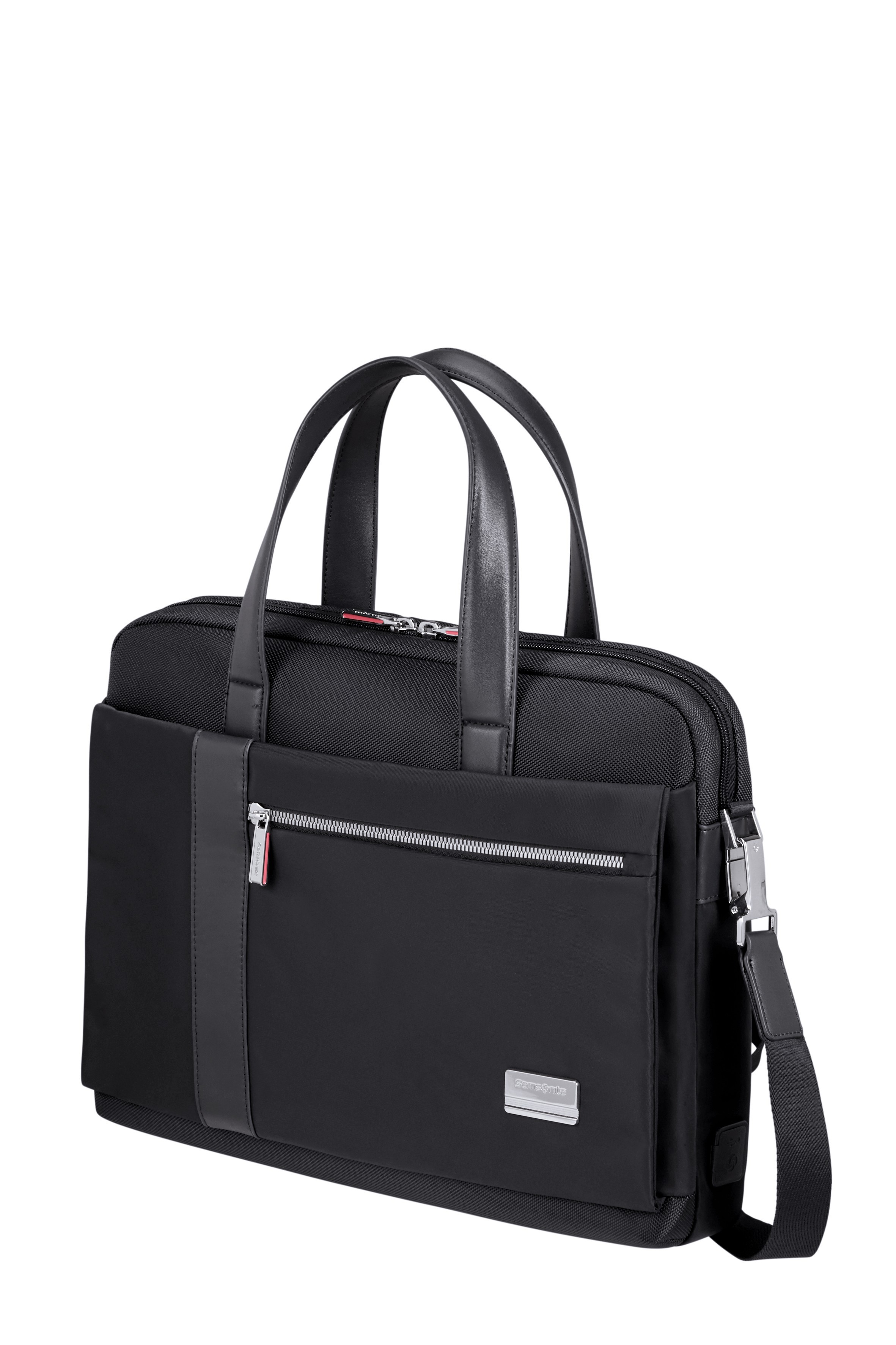 фото Сумка для ноутбука женская samsonite kg9-002 15,6" черная