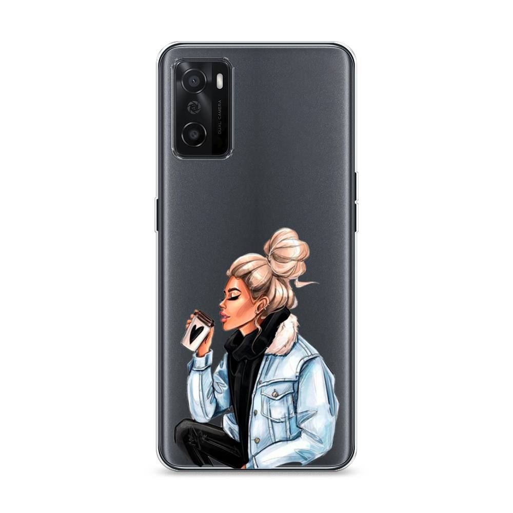 

Чехол Awog на Oppo A55s 5G "Cute girl", Разноцветный, 2510150-7