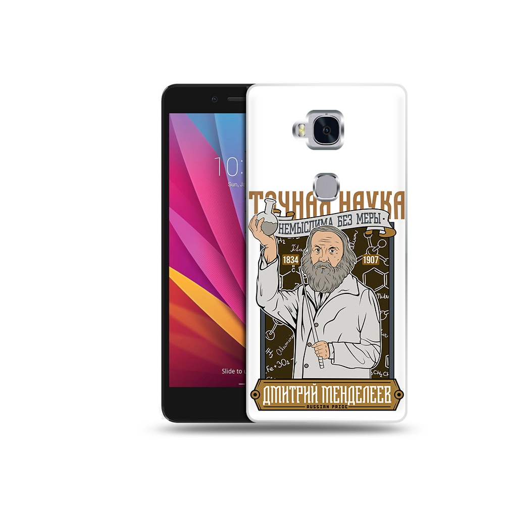

Чехол MyPads Tocco для Honor 5X Дмитрий Менделеев (PT24996.45.68), Прозрачный, Tocco