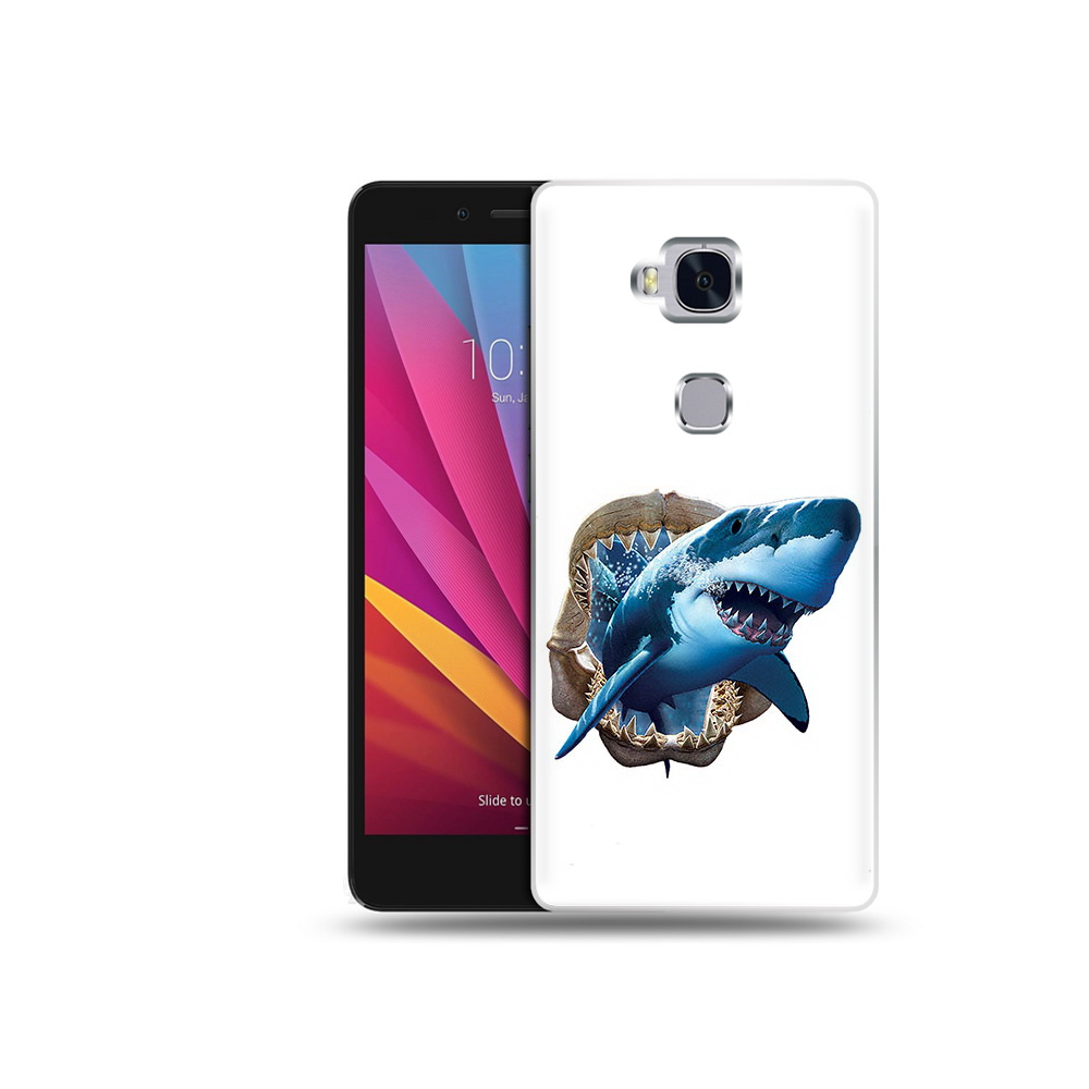 

Чехол MyPads Tocco для Honor 5X челюсти (PT24996.45.675), Прозрачный, Tocco