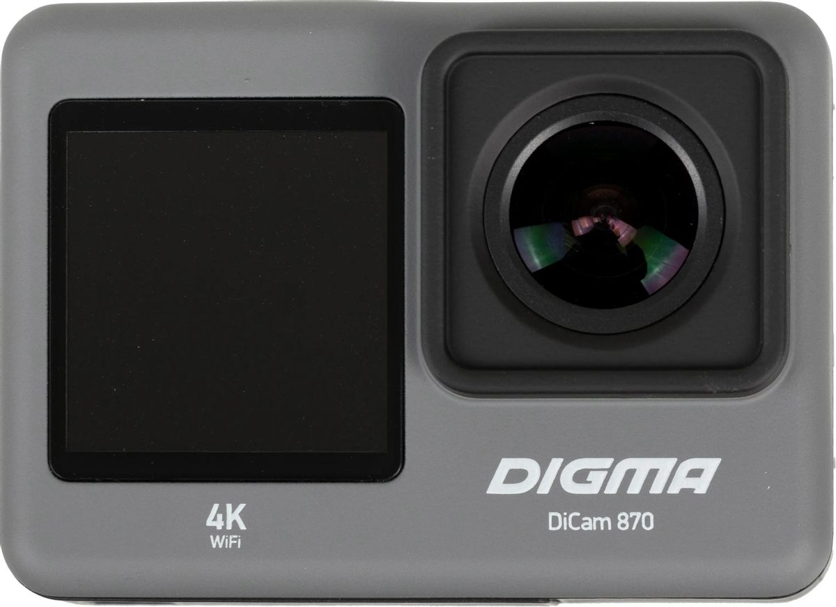 

Экшн-камера Digma DiCam 870 4K, WiFi, серый dc870, Экшн-камера Digma DiCam 870 4K, WiFi, серый [dc870]