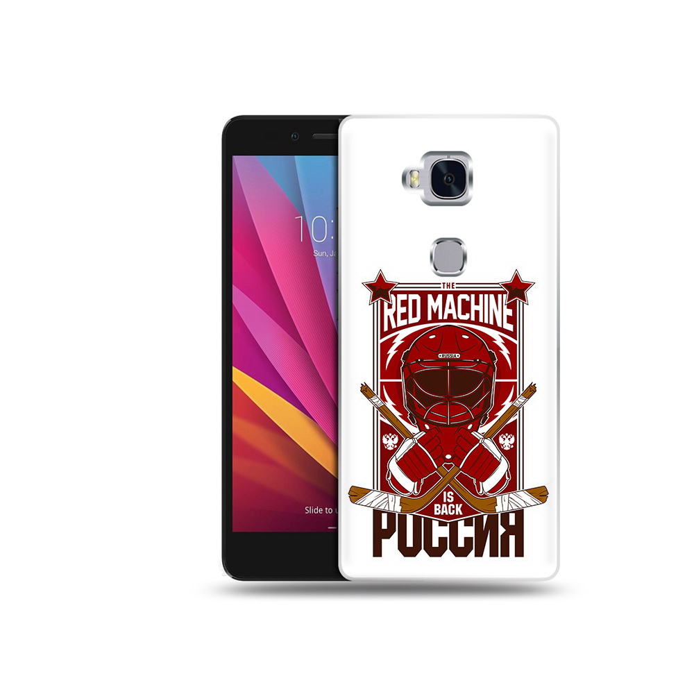 

Чехол MyPads Tocco для Honor 5X хоккей россия (PT24996.45.666), Прозрачный, Tocco