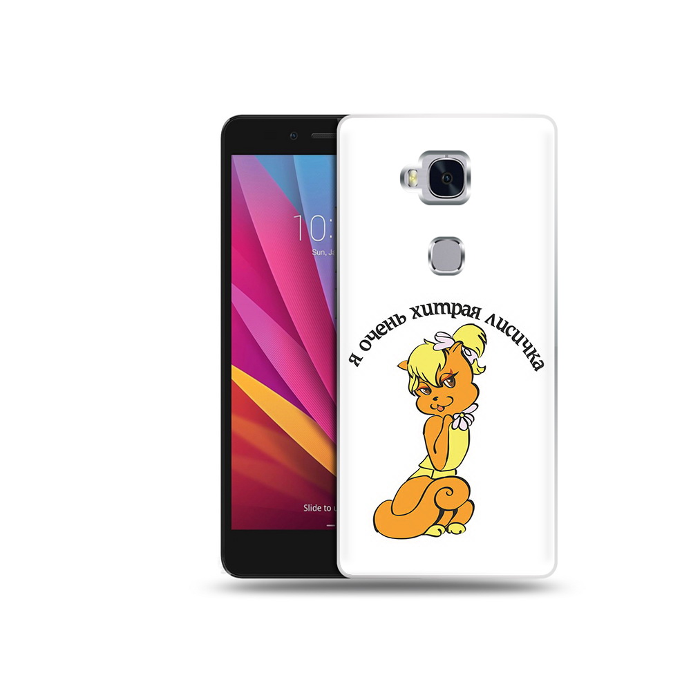 

Чехол MyPads Tocco для Honor 5X хитрая лиса (PT24996.45.665), Прозрачный, Tocco