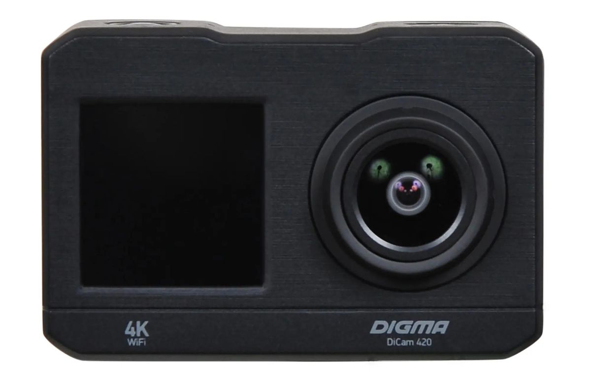 

Экшн-камера DIGMA DiCam 420 4K, WiFi, черный dc420, Экшн-камера DIGMA DiCam 420 4K, WiFi, черный [dc420]