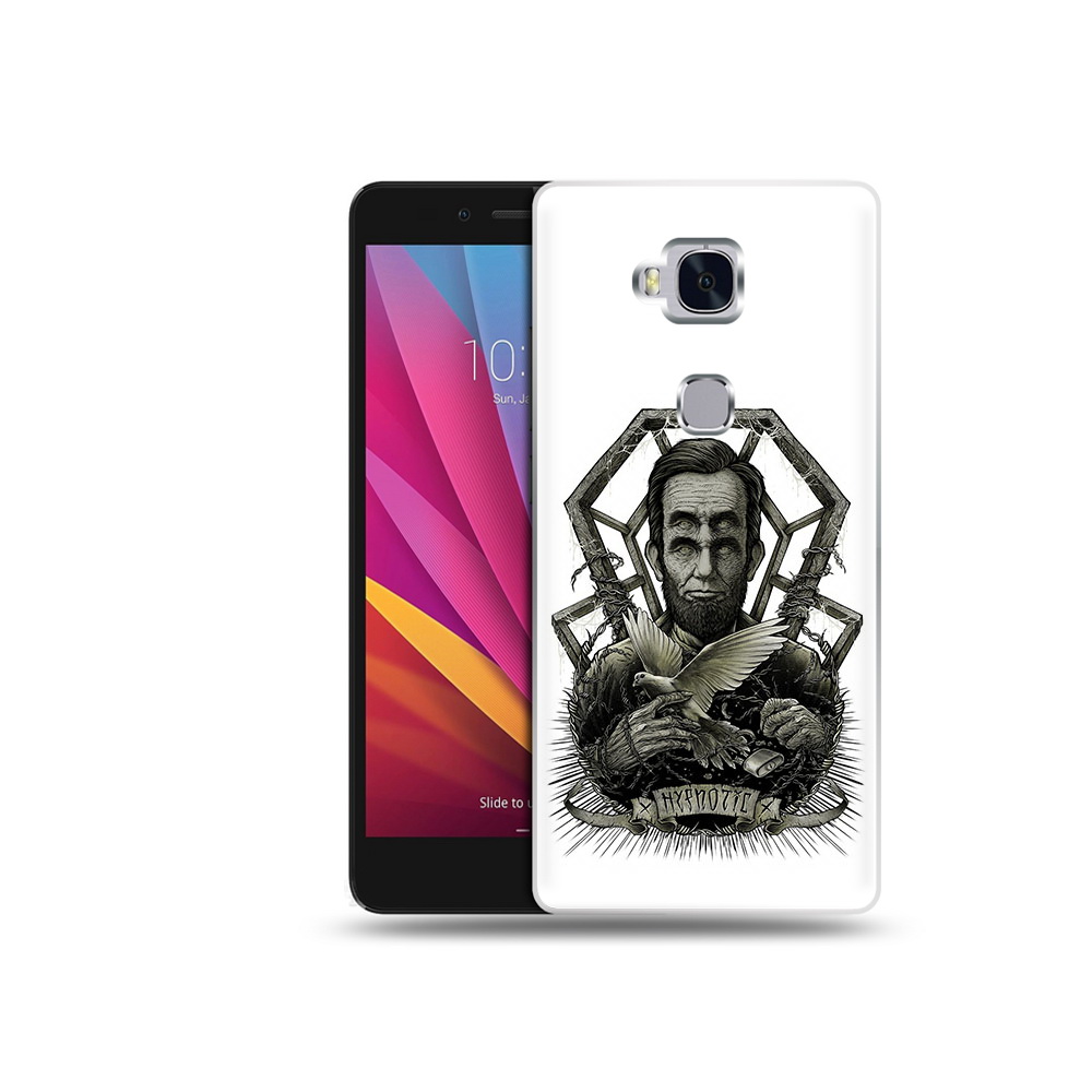 

Чехол MyPads Tocco для Honor 5X франклин абстракция (PT24996.45.662), Прозрачный, Tocco