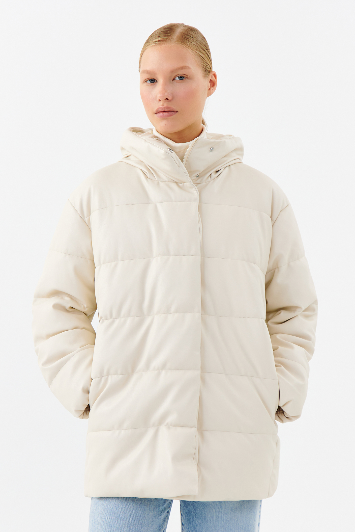 

Куртка женская Befree 2241013154-60 белая XS, 2241013154-60