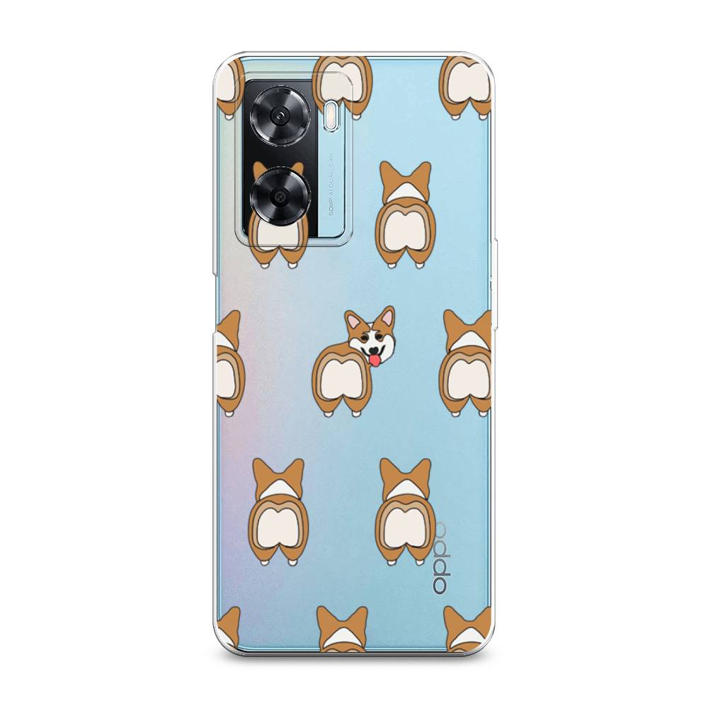 

Чехол Awog на Oppo A77 4G / Оппо А77 4G "Милый корги фон", Белый;бежевый;коричневый, 2511550-2