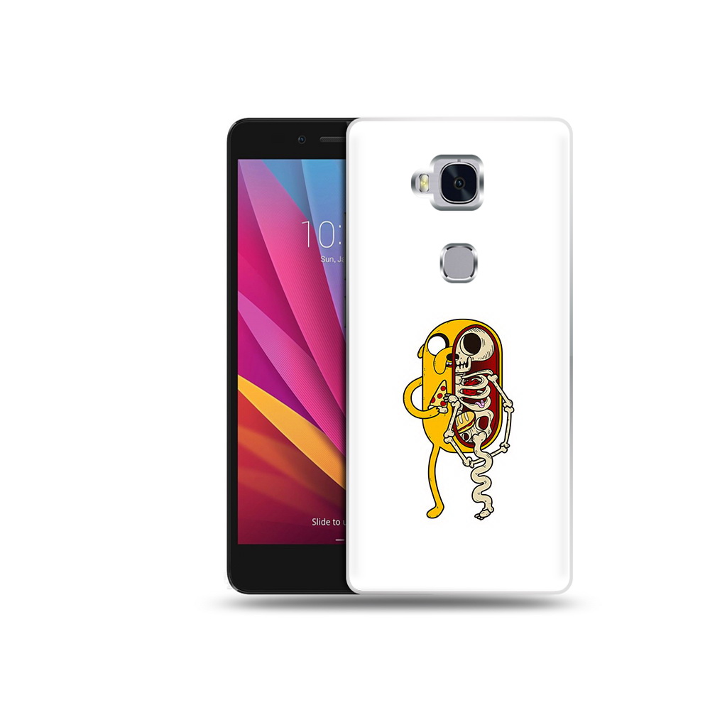 

Чехол MyPads Tocco для Honor 5X Джейк скелет (PT24996.45.64), Прозрачный, Tocco