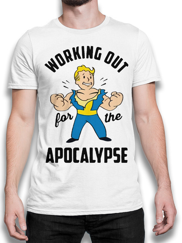 фото Футболка мужская design heroes fallout белая xl