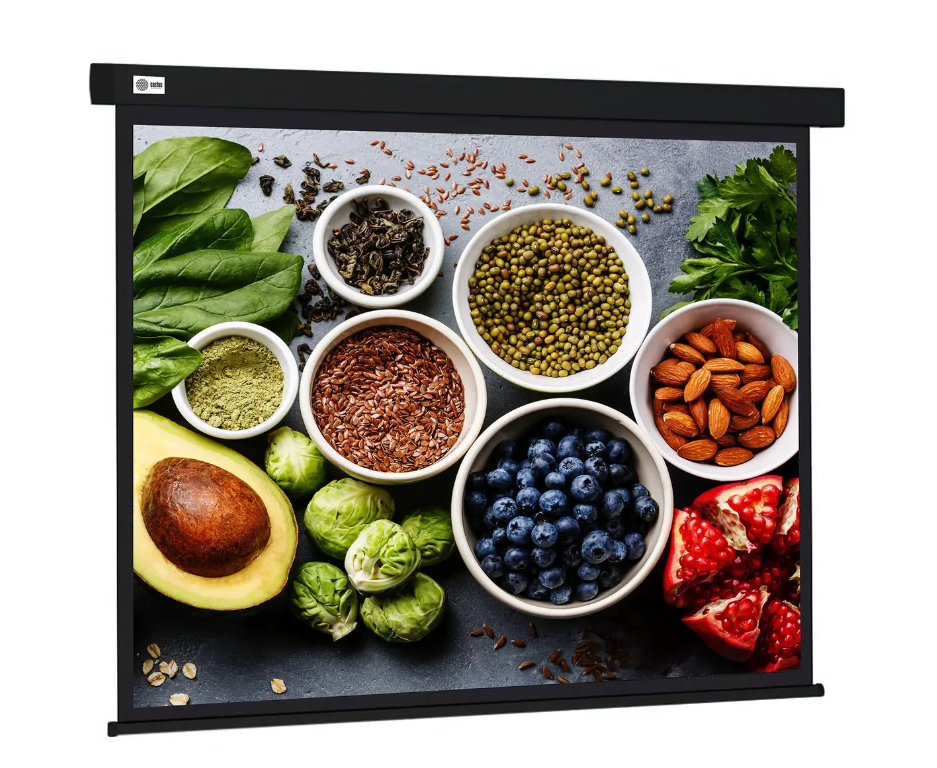 

Экран для проектора Cactus Wallscreen CS-PSW-187X332-BK (стационарный, 16:9, 150"), Белый, Wallscreen CS-PSW-187X332-BK