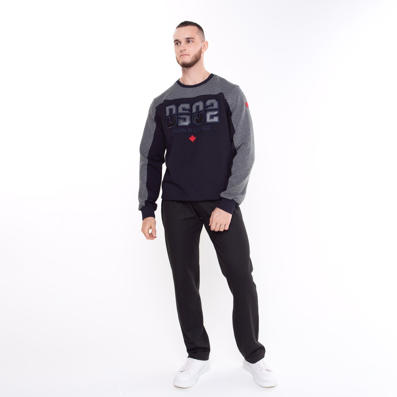 

Спортивные брюки мужские NoBrand Мишель черные 50 RU, Черный, Мишель