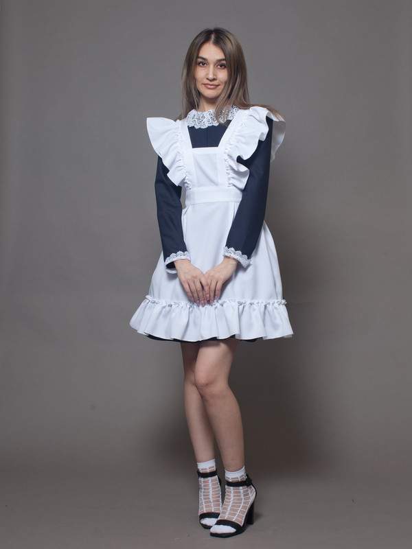 

Фартук детский DeksJ Ф017, белый, 176, Ф017