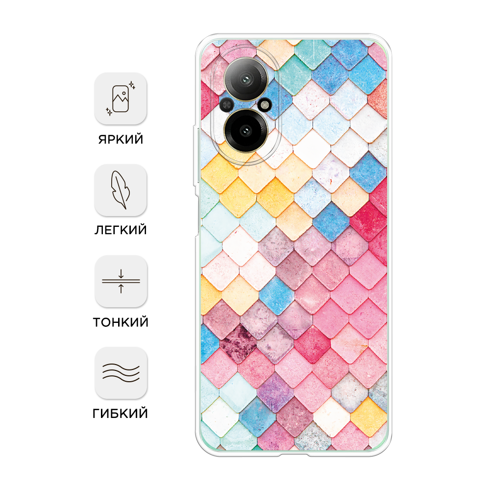 

Чехол Awog на Realme C67 4G "Нежные ромбики", Красный, 2515750-1